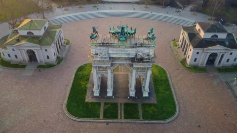 Arco Della Pace, Milano. Arch Of Peace, Milan. 動画素材 240408472