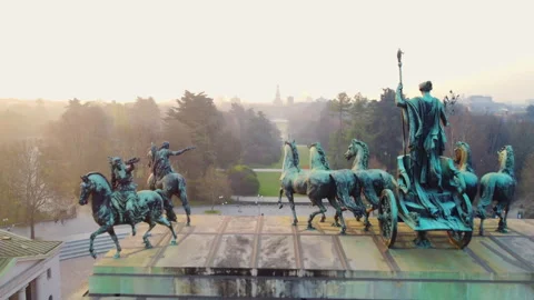 Arco Della Pace, Milano. Arch Of Peace, Milan. Stock Footage 240408527