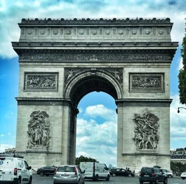 Arco do triunfo 스톡 사진