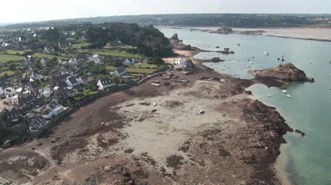 Arcouest-Brehat Stock Footage 35044096