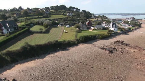 Arcouest-Brehat Stock Footage 35044109