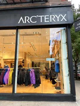 Arc'teryx store Foto stock