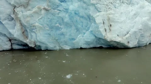 Arctic circle massive icecap and arctic ocean, Aerial view Stock-Footage 302729656