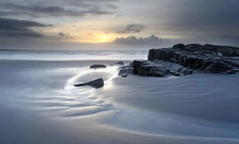 Arctic coast Stock Photos