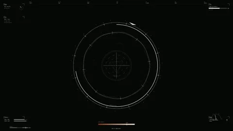 Arctic Command HUD Interface ? Sci-Fi 4K Animation Stock Footage 330696943