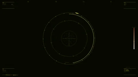 Arctic Command HUD Interface ? Sci-Fi 4K Animation Stock Footage 330698268
