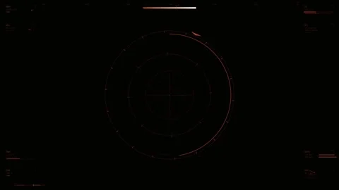 Arctic Command HUD Interface ? Tactical Display 4K Animation Stock Footage 330696950
