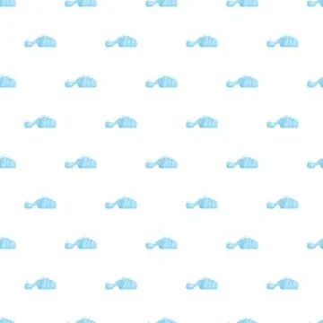 Arctic iceberg pattern creating winter seamless background 스톡 일러스트