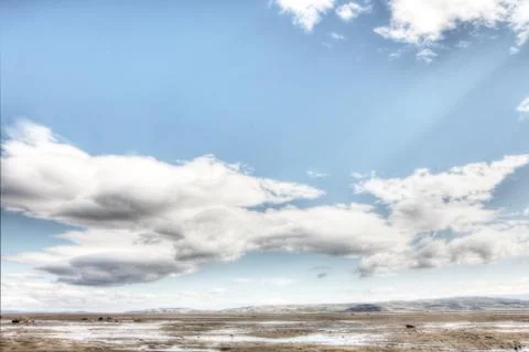 Arctic landscape Stock Photos