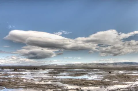Arctic landscape Stock Photos