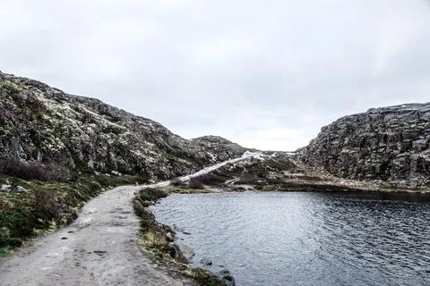 Arctic landscape Stock Photos