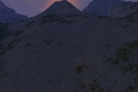 Arctic Night Stock Footage 62914