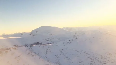 Arctic Norwegian Mountains Stock Footage 72459871