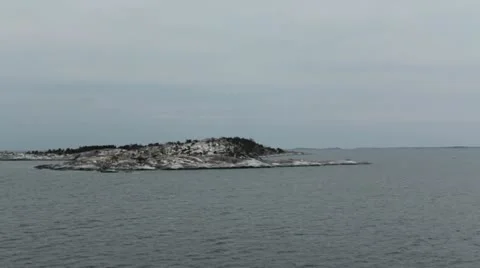 Arctic sea view Stock Footage 20434973