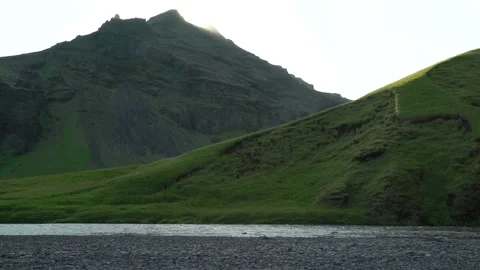 Arctic Tundra Landscape in Summer Stock Footage 149276527