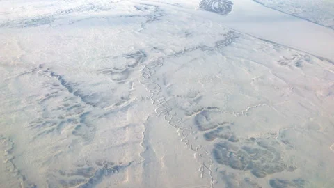 Arctic winter landscape Stock Footage 302968149