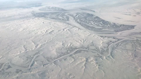 Arctic winter landscape Stock Footage 302970014