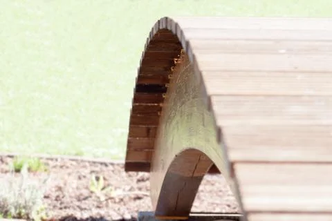 Arcuate Pond Bridge Stock Photos