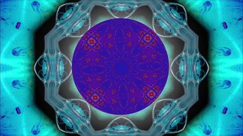 Ardaya Flowing Vj Loop Background Stock Footage 229639276