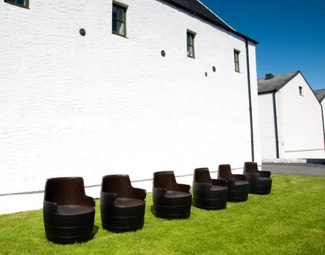 Ardbeg distillery Stockfoto's
