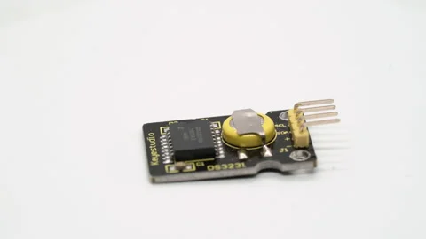 Arduino electronic component. RTC real time clock module. Vídeo Stock 169320352
