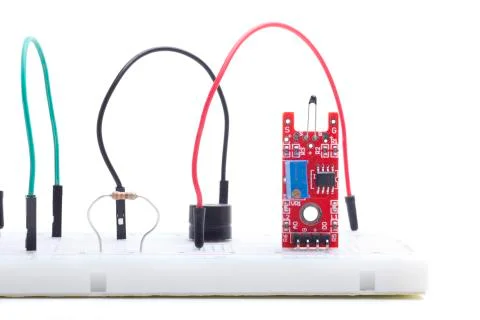 Arduino red proyect Stock Photos