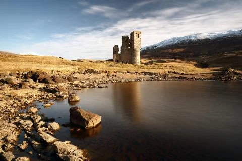 Ardvreck Castle Foto stock