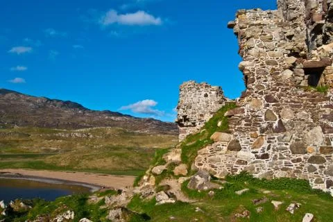 Ardvreck Castle Stock Photos