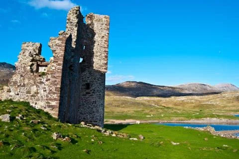 Ardvreck Castle Stock Photos