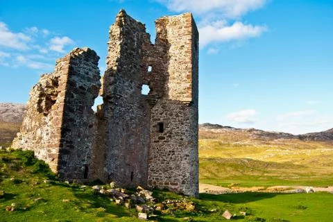 Ardvreck Castle Stock Photos