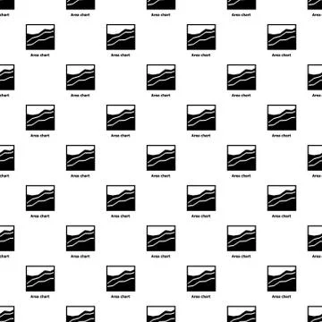 Area chart pattern vector seamless Illustrazione stock