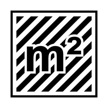 Area icon, square meter, area measurement value size meter squared Stock Illustration