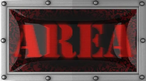 Area on led Stock Footage 8665286