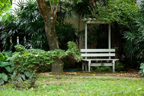 Area in the park. Stock Photos