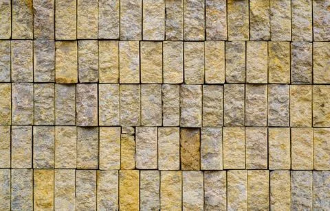 Area with small stone segments of rectangular shape, Stock Photos