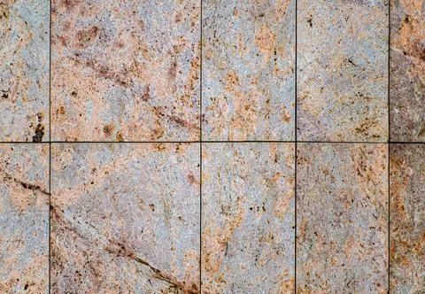 Area of tiles with a marble pattern. Stock Photos