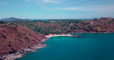 Areal view beach in Phuket 動画素材 129502773