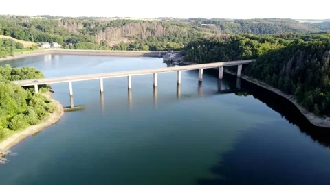 Areal View on a Bridge 스톡 동영상 201688859