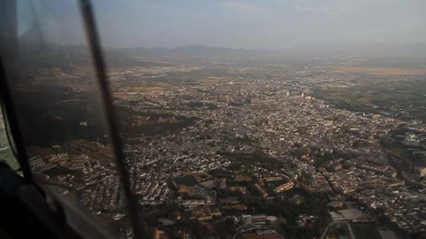 AREAL VIEW GRANADA Stock Footage 124172923