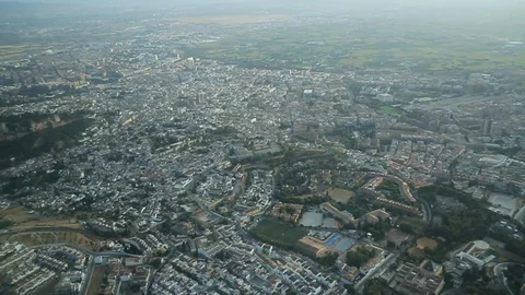 AREAL VIEW GRANADA Stock Footage 124173430