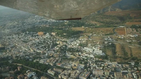 AREAL VIEW GRANADA Stock Footage 124174085