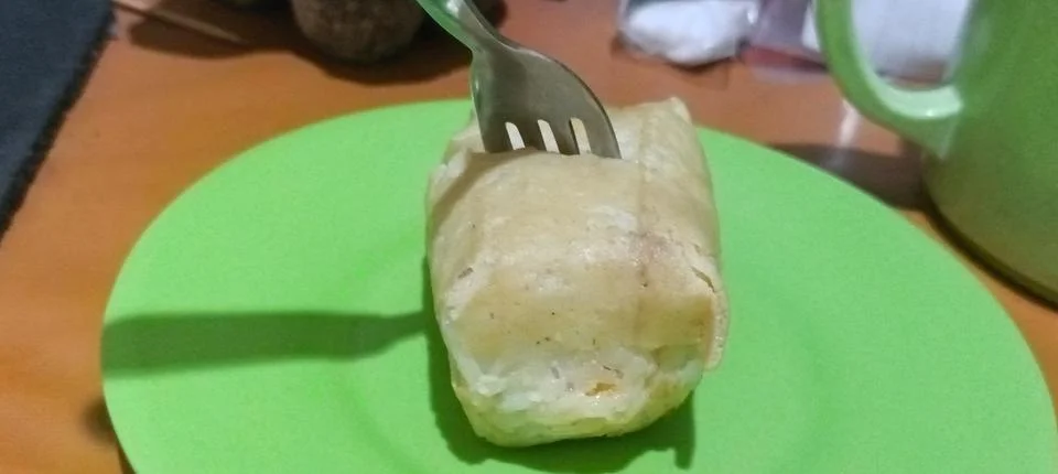 Arem arem traditional snack from java Stock Photos