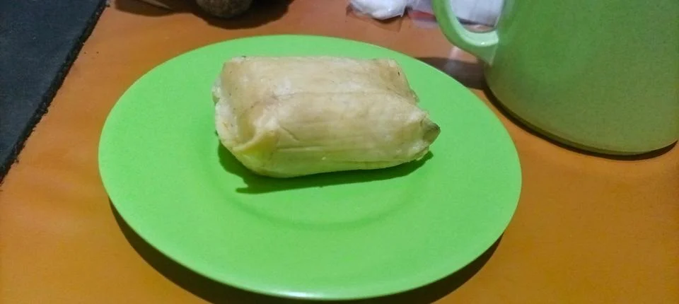 Arem arem traditional snack from java Stock-Fotos