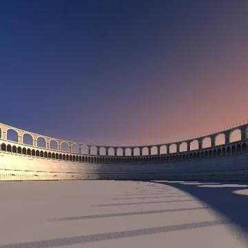 Arena 3D Model