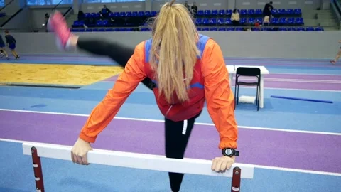 Arena for athletes Stock Footage 185430119