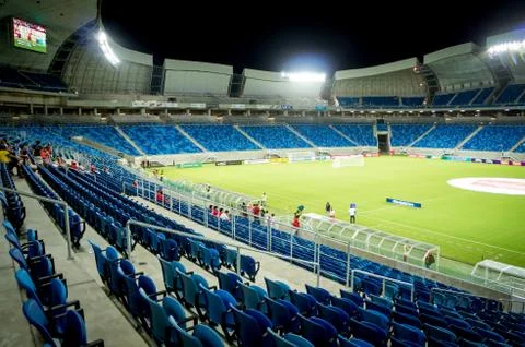 Arena das Dunas - Copa do Mundo - Brasil  - 2014 - Cidade sede Natal Stock Photos