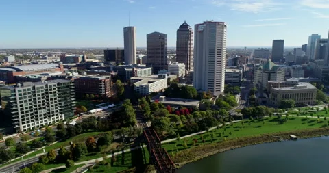 Arena District in Columbus Stock Footage 146826005