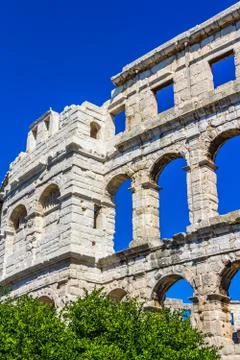 Arena in pula Stock Photos
