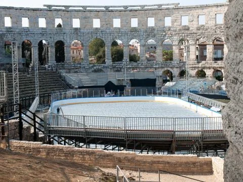Arena pula Stock Photos