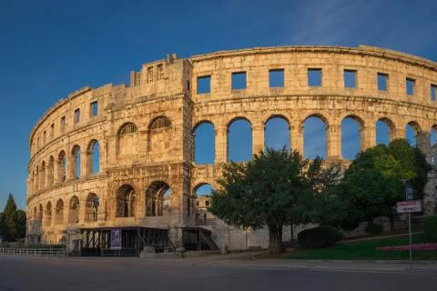 Arena of Pula Stock Photos